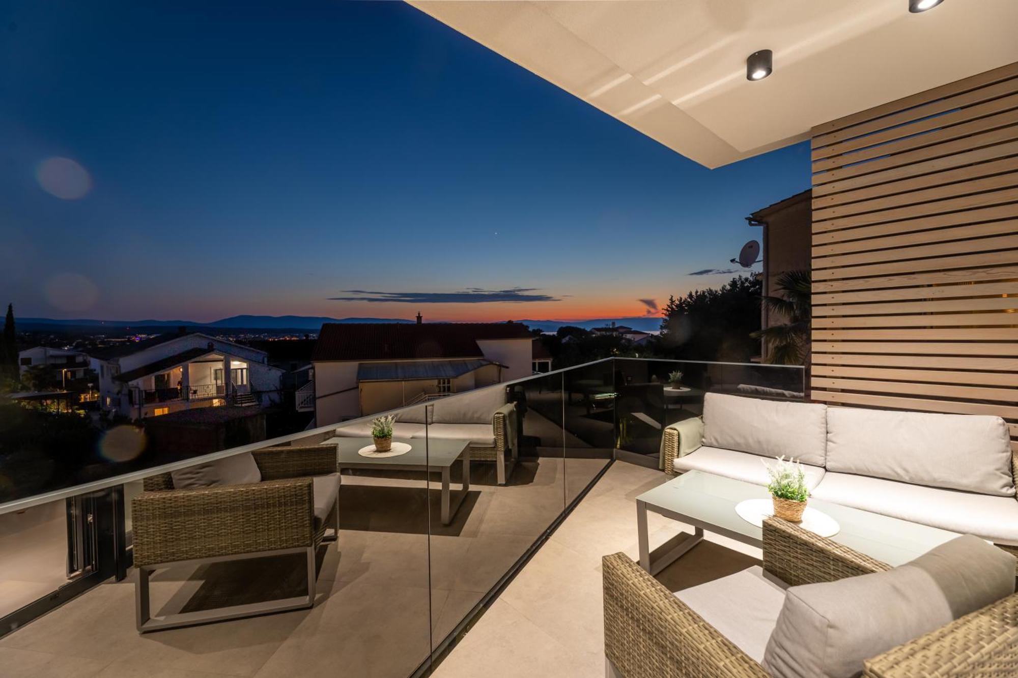Villa Aurea Apartments Malinska De Luxe Екстер'єр фото