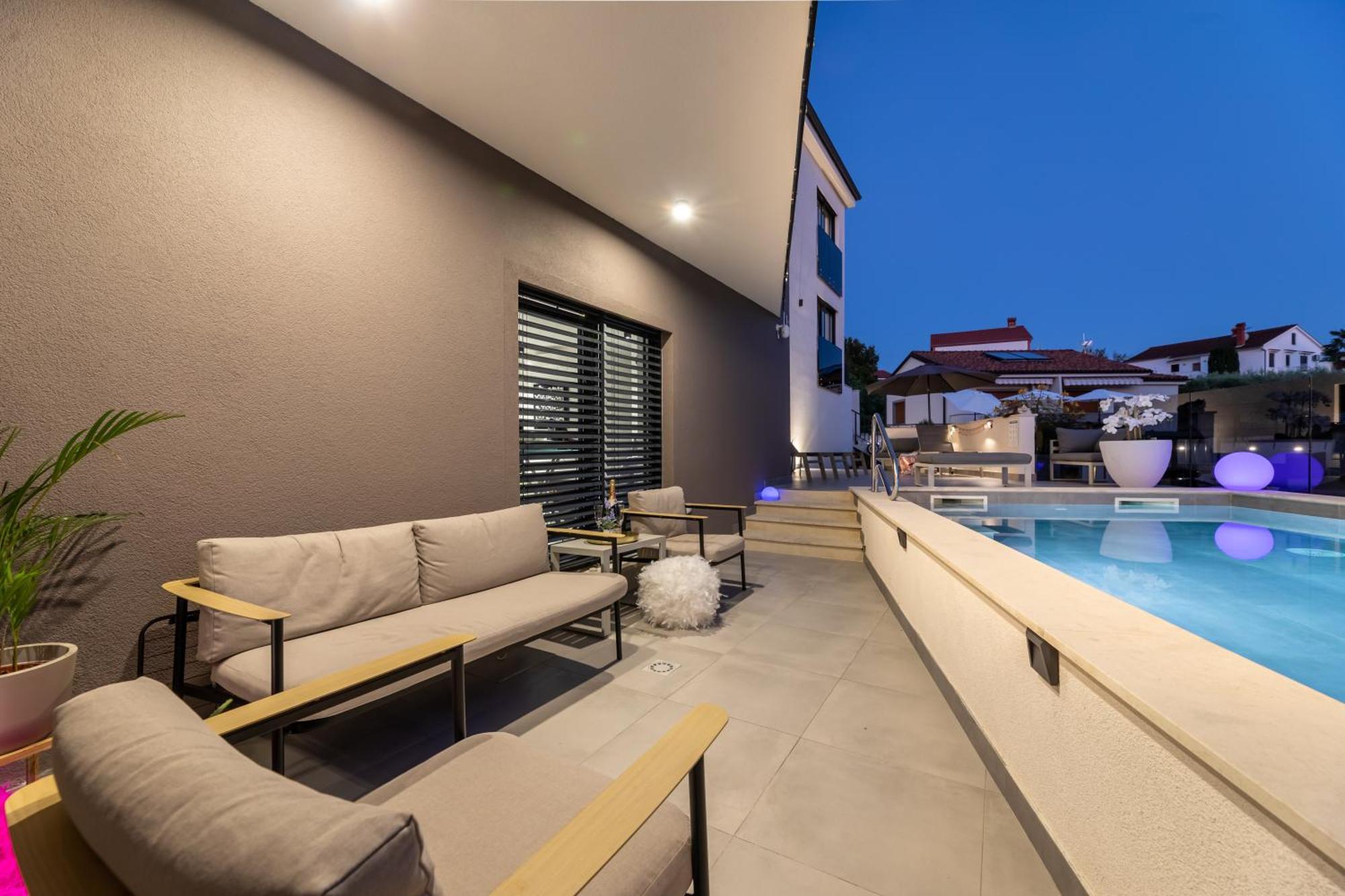 Villa Aurea Apartments Malinska De Luxe Екстер'єр фото