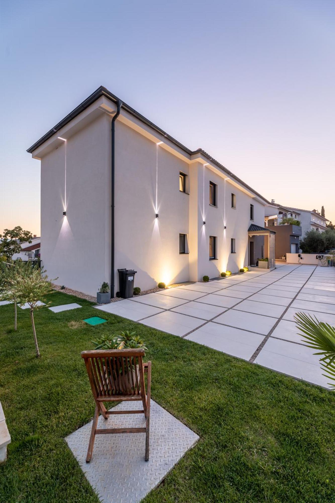Villa Aurea Apartments Malinska De Luxe Екстер'єр фото