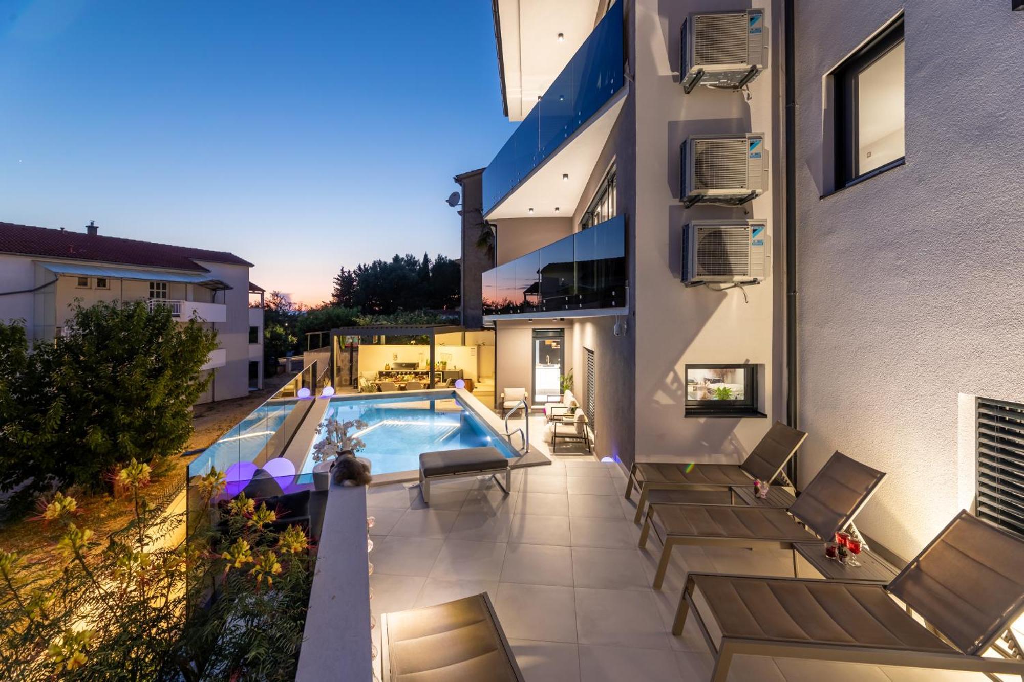 Villa Aurea Apartments Malinska De Luxe Екстер'єр фото