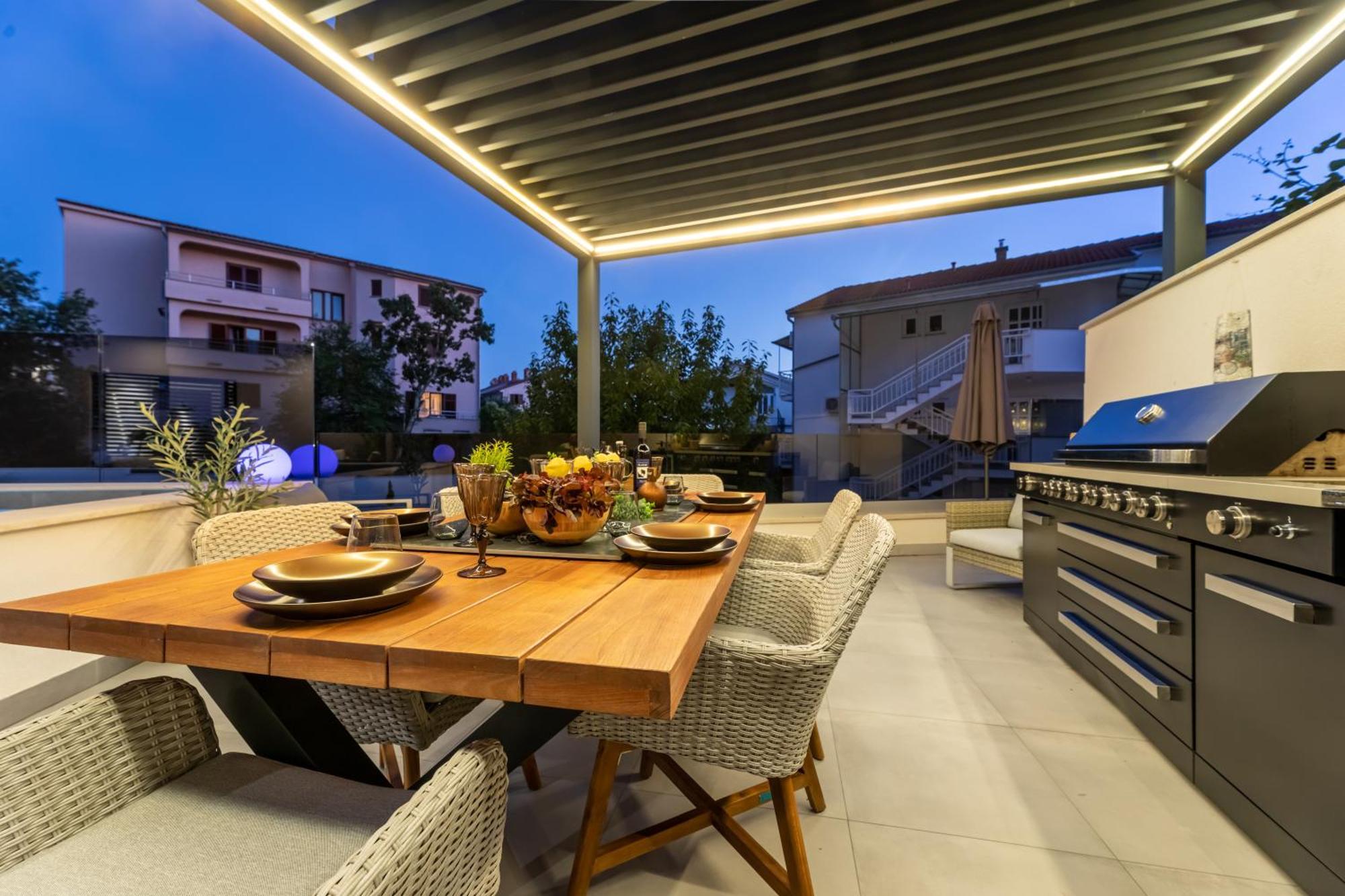 Villa Aurea Apartments Malinska De Luxe Екстер'єр фото