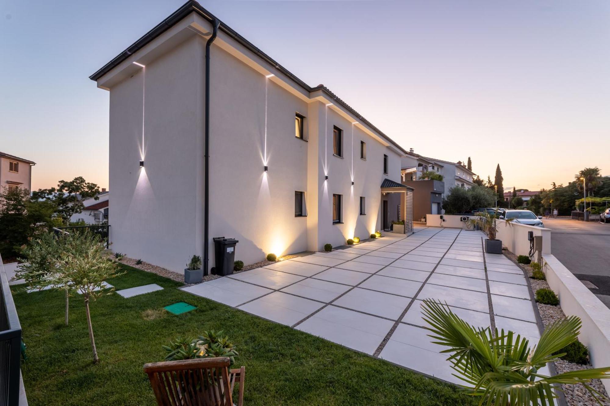 Villa Aurea Apartments Malinska De Luxe Екстер'єр фото